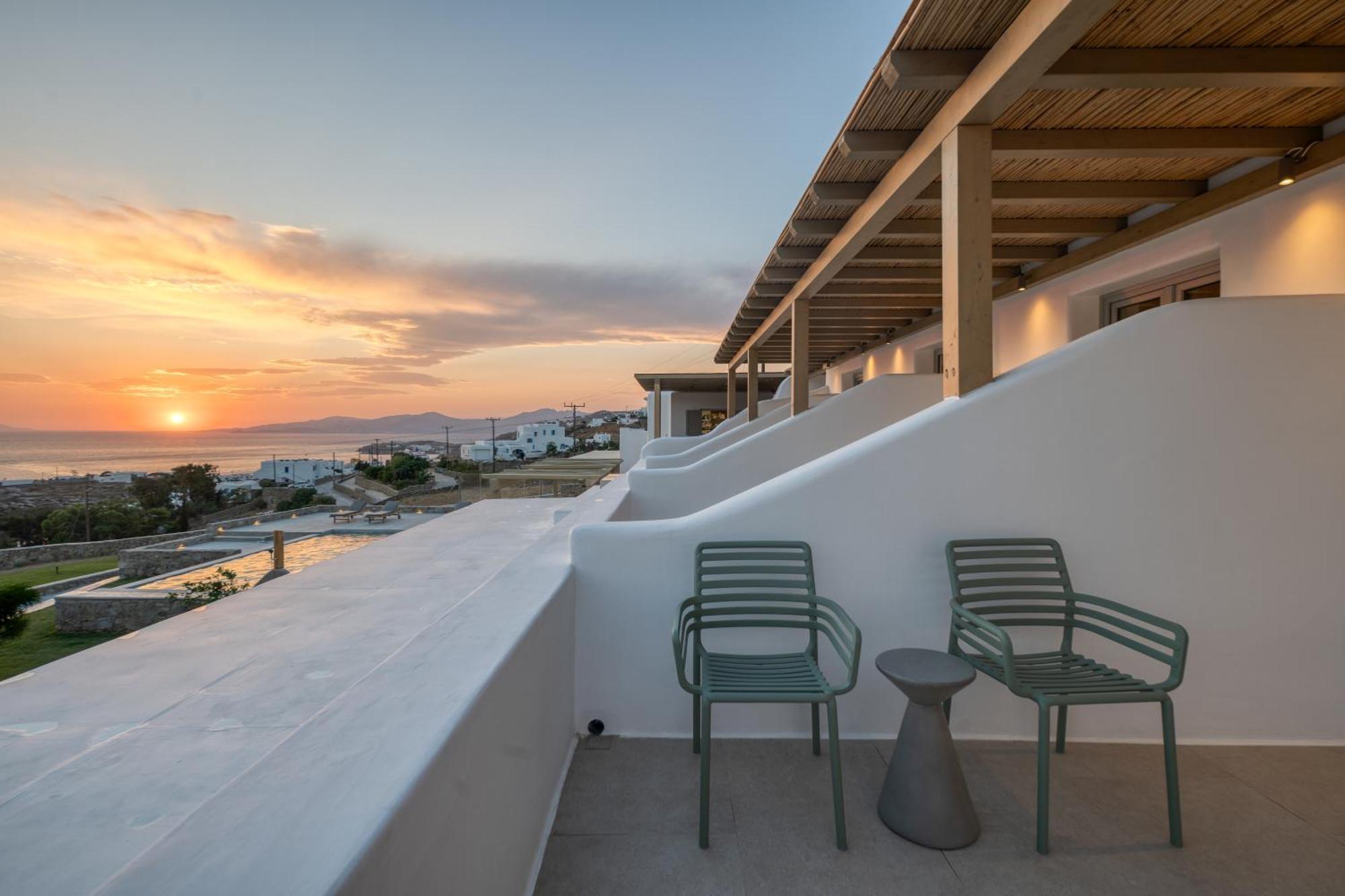 Ostria View Mykonos Bed & Breakfast Mykonos Town Exterior photo
