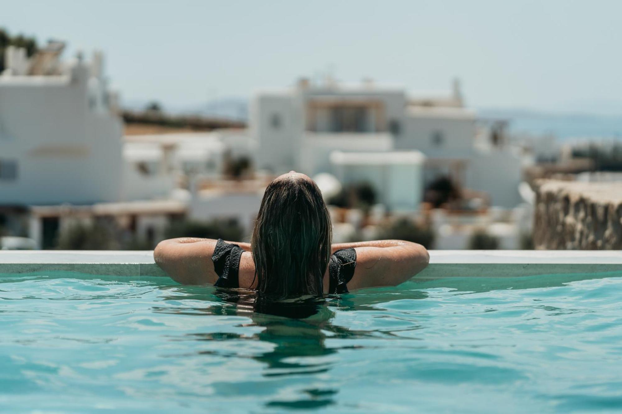 Ostria View Mykonos Bed & Breakfast Mykonos Town Exterior photo