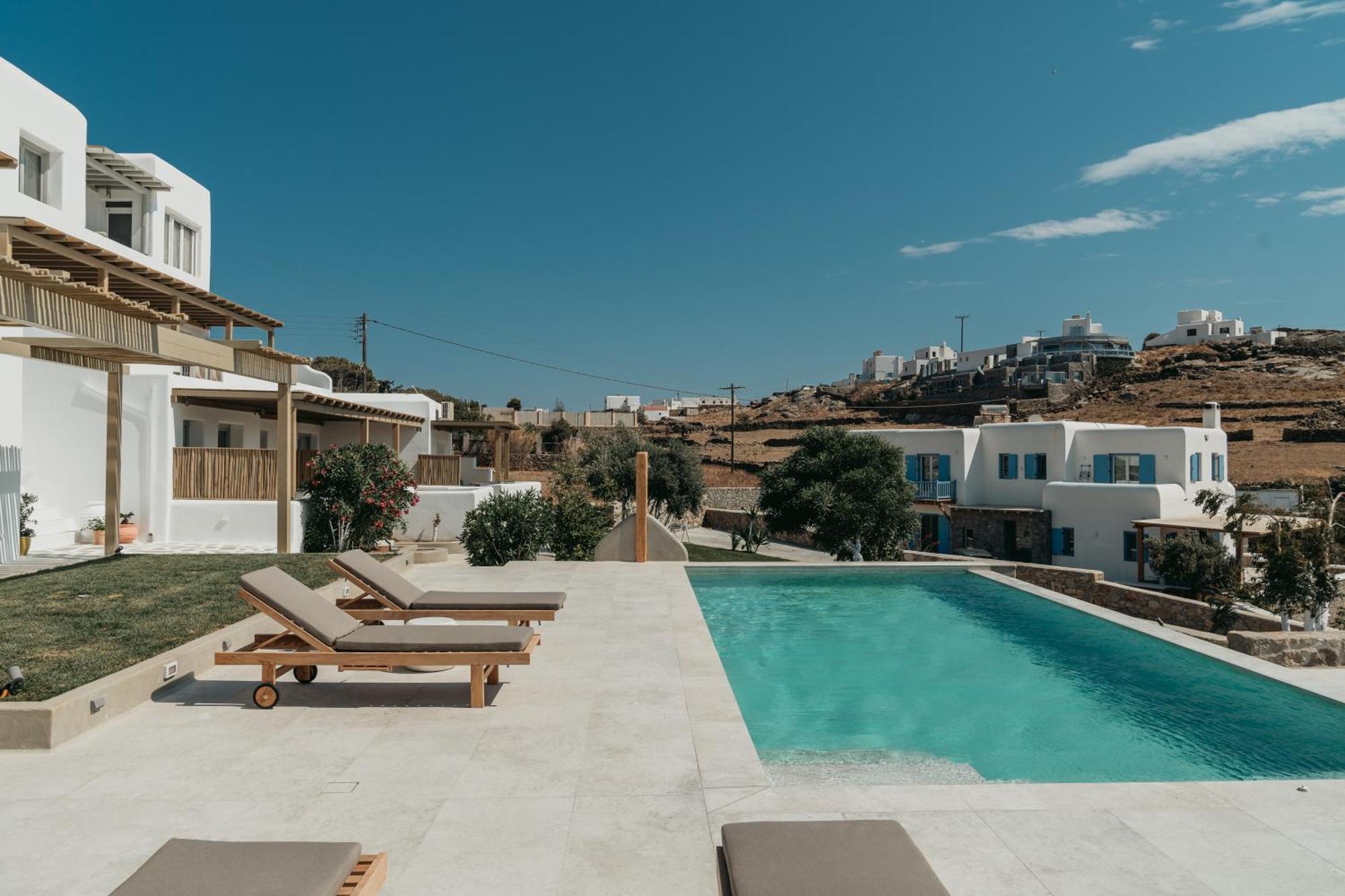 Ostria View Mykonos Bed & Breakfast Mykonos Town Exterior photo
