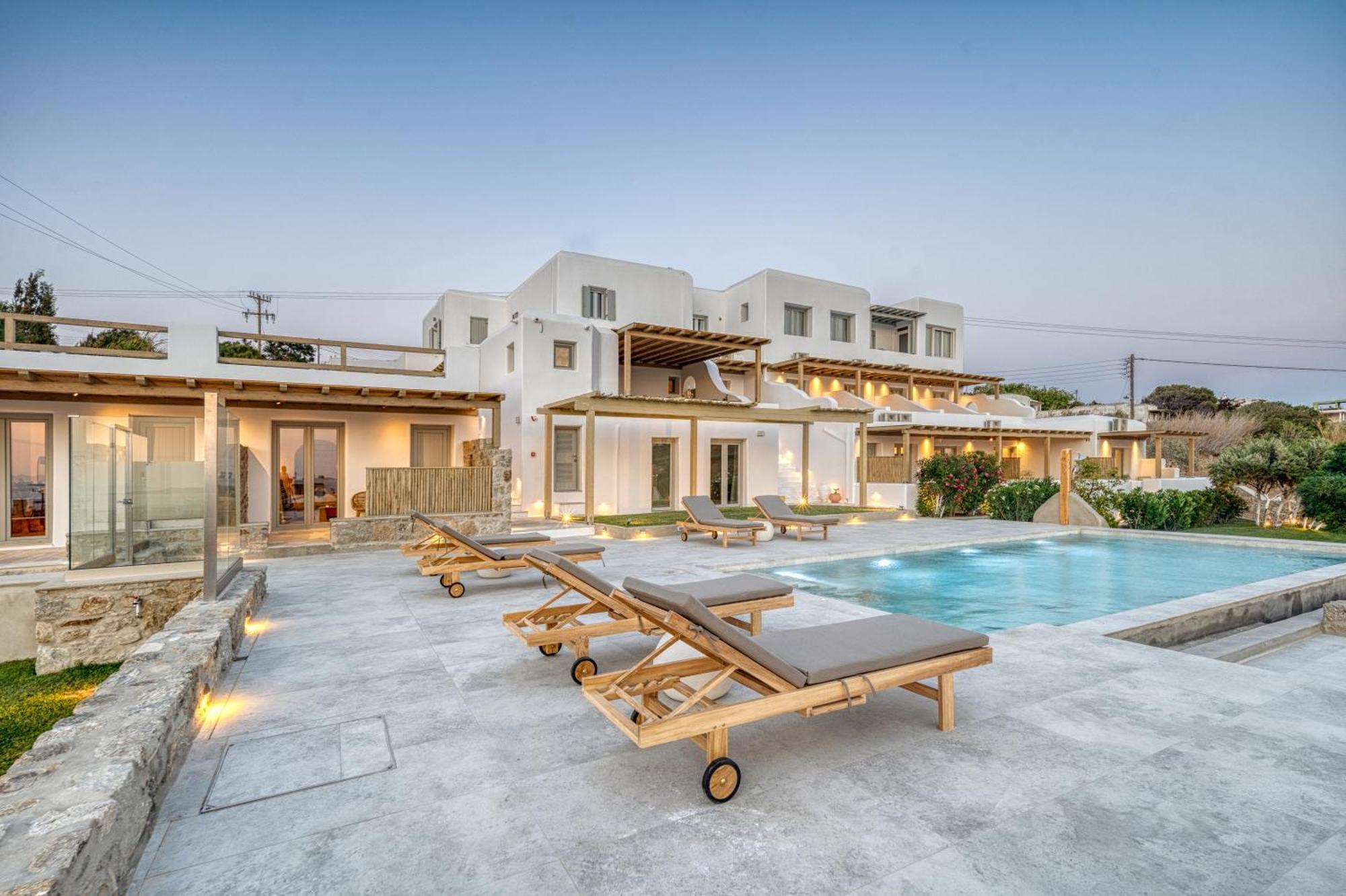 Ostria View Mykonos Bed & Breakfast Mykonos Town Exterior photo