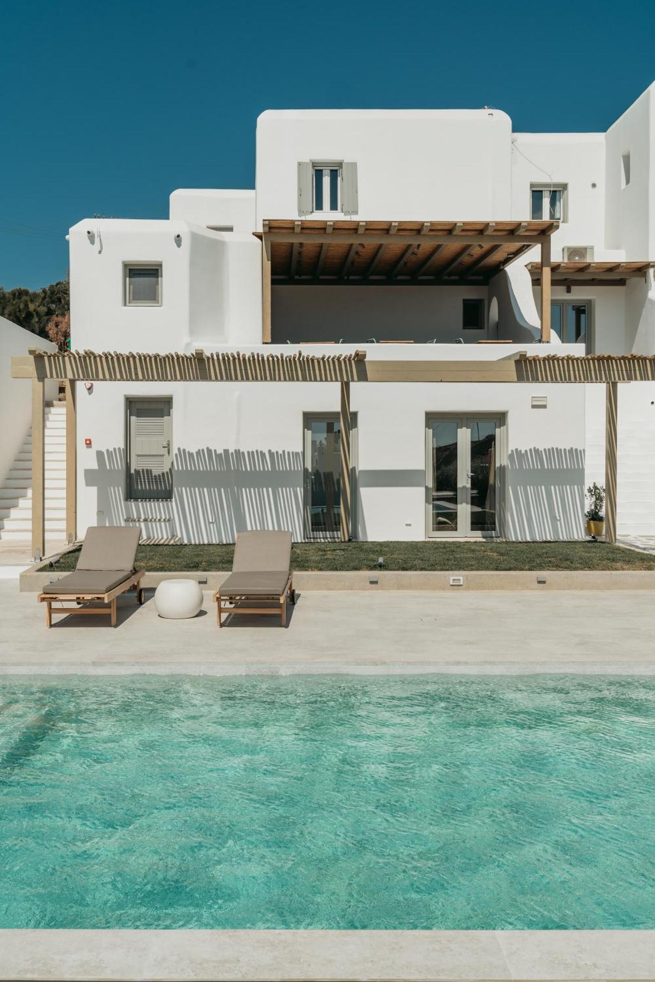 Ostria View Mykonos Bed & Breakfast Mykonos Town Exterior photo