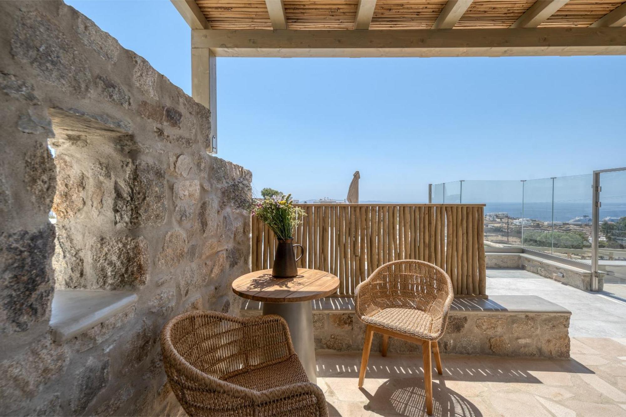 Ostria View Mykonos Bed & Breakfast Mykonos Town Exterior photo
